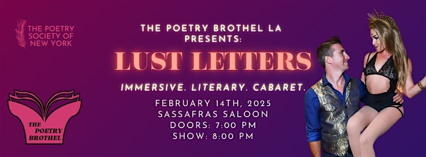 The Poetry Brothel LA: Lust Letters