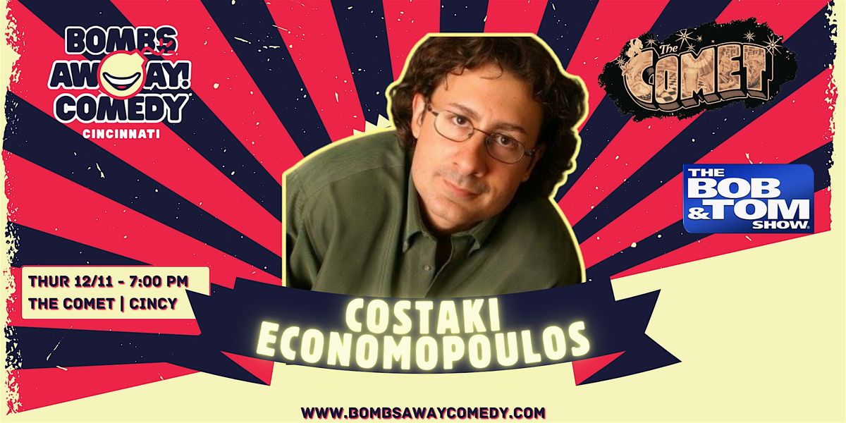 Comedy At The Comet | COSTAKI ECONOMOPOULOS