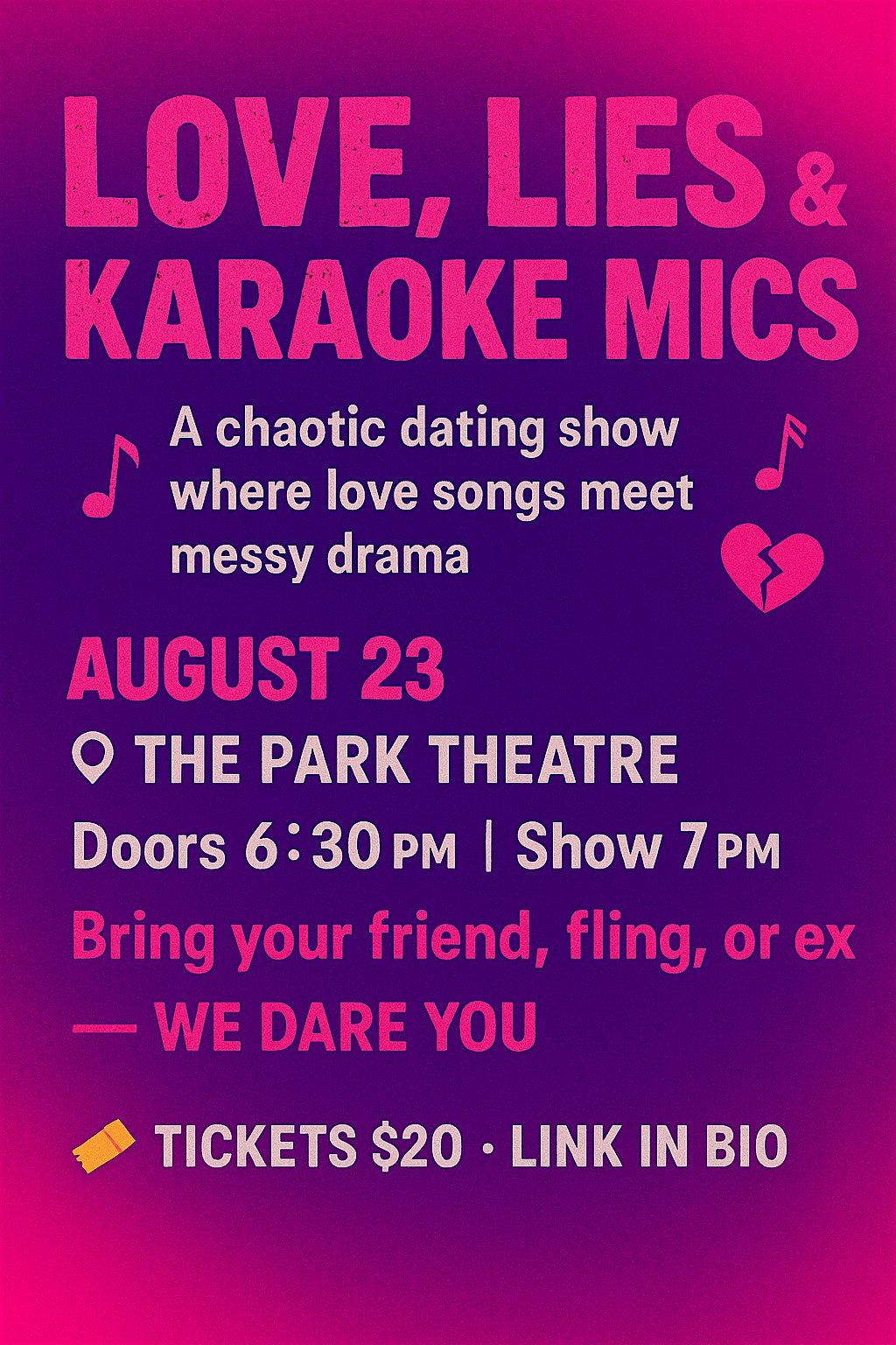 Love, lies & Karoake mics