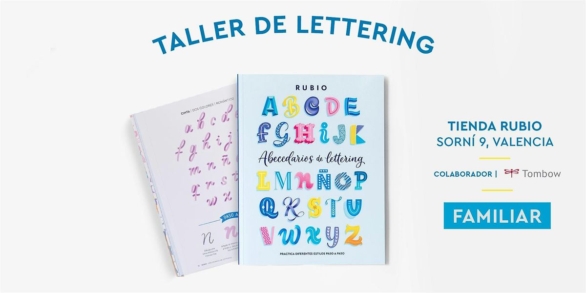 Taller familiar de Lettering RUBIO  " El oto\u00f1o m\u00e1gico"
