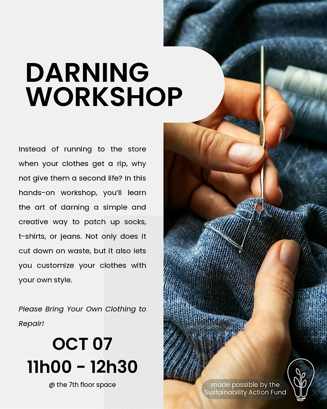 Darning Workshop