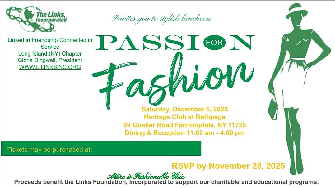 Long Island Links Passion for Fashion