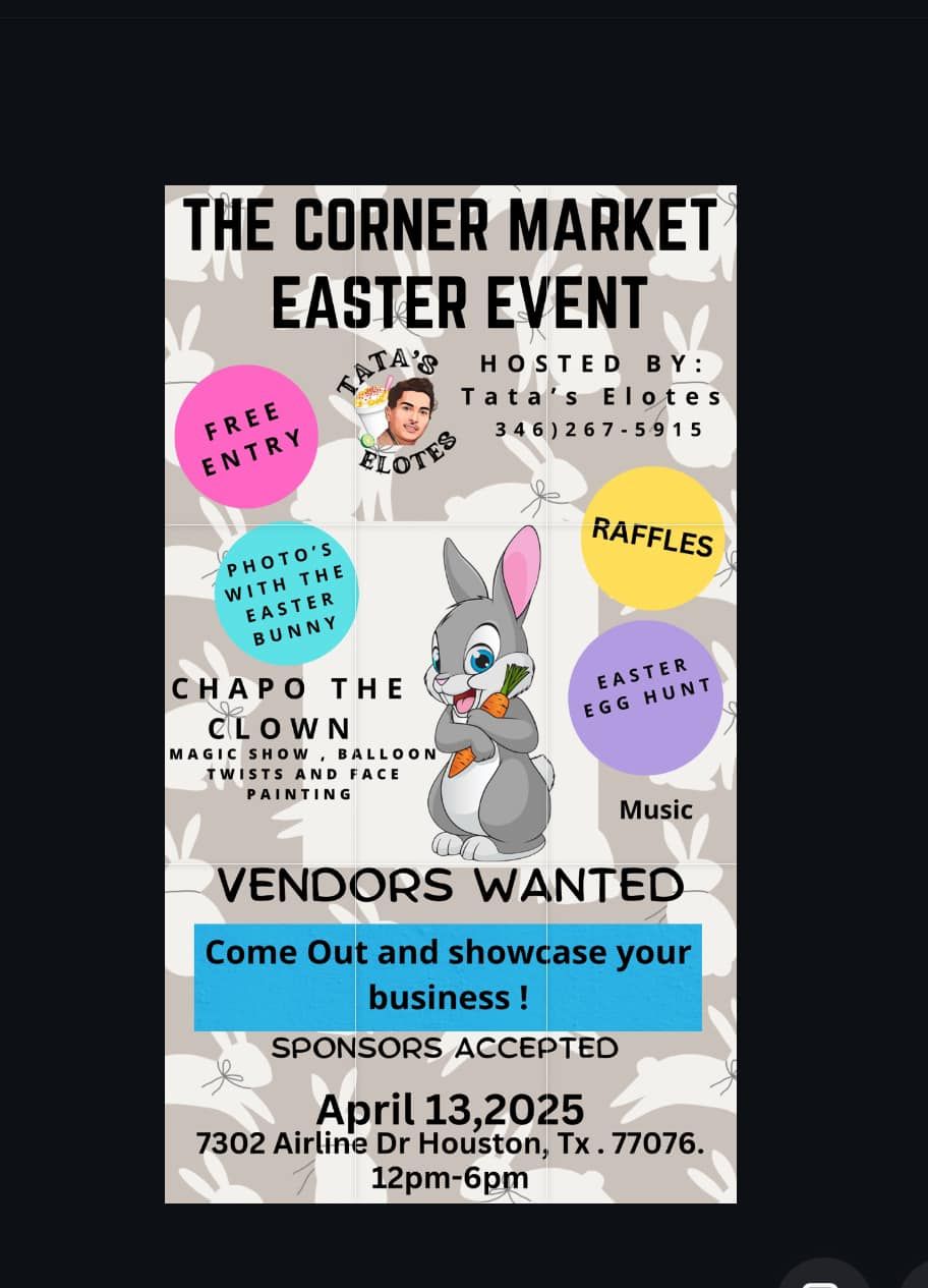 The corner market Easter event 