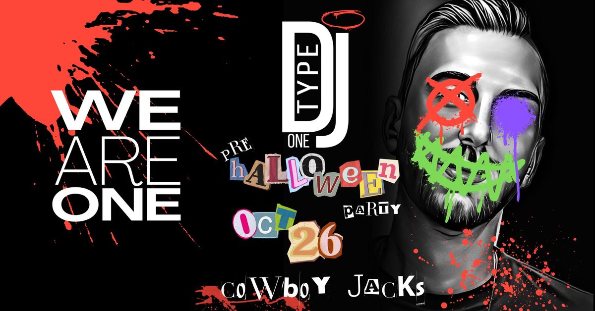 WEAREONE Pre-Halloween Party: Featuring DJ Type 1