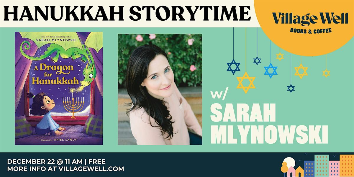 Hanukkah Storytime w\/ Sarah Mlynowski