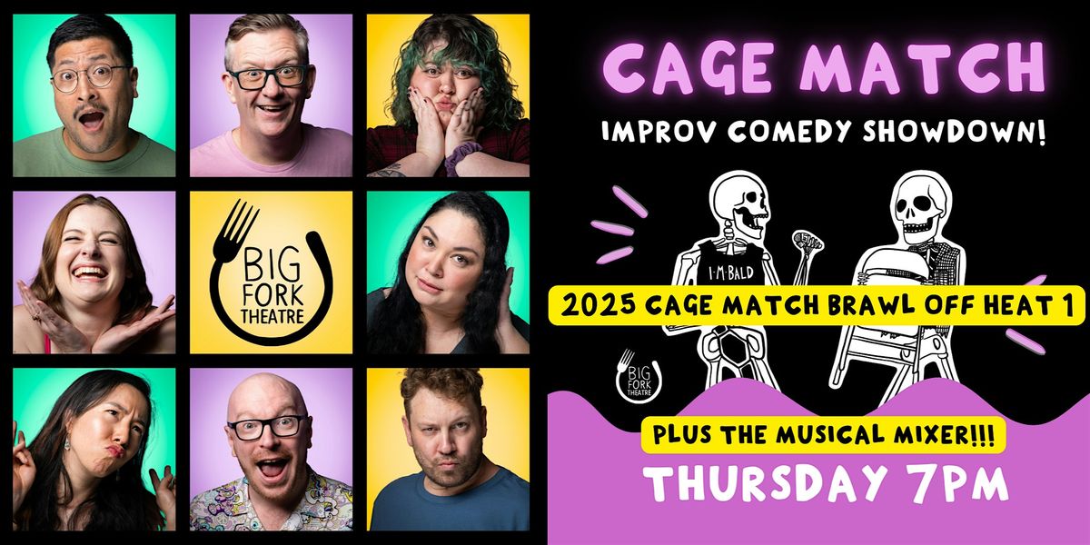 Cage Match: 2025 Brawl Off Heat 1 PLUS Musical Mixer