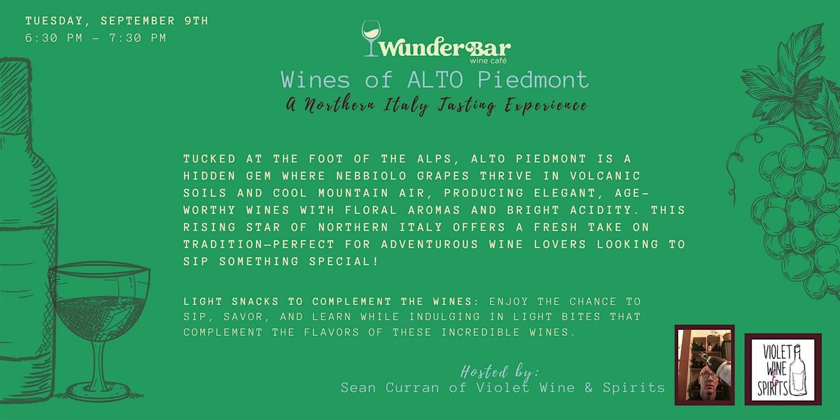 Wines of Alto Piedmont