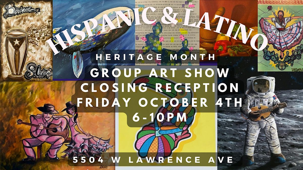 Hispanic Heritage Month group Art Exhibit