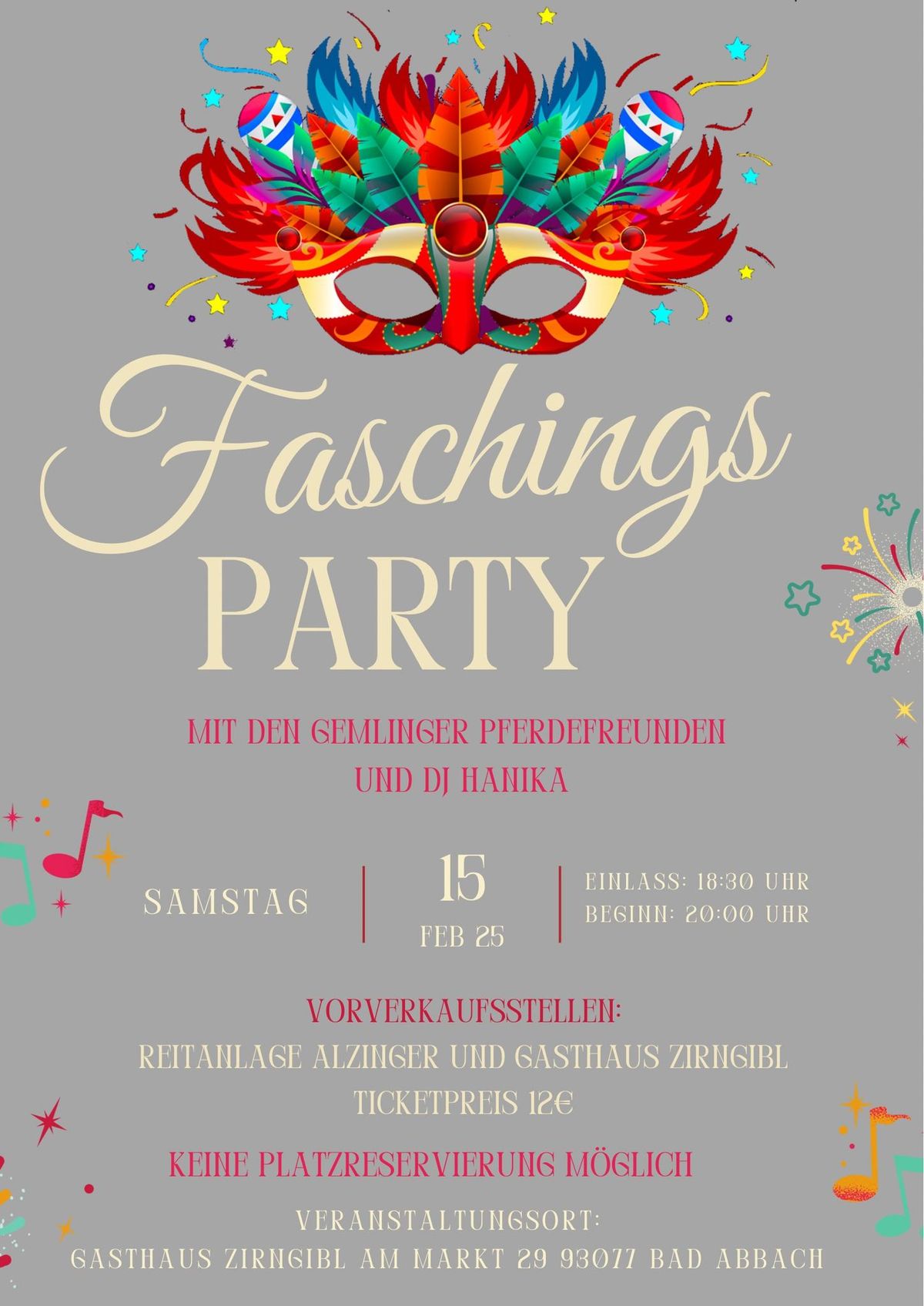 Faschingsparty