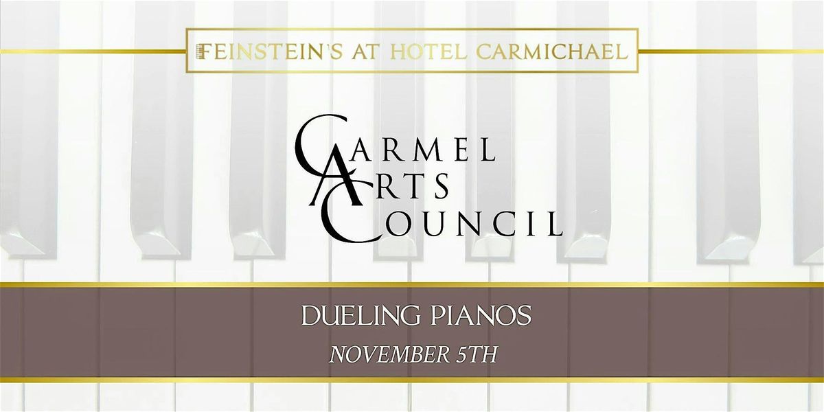 CARMEL ARTS COUNCIL presents - DUELING PIANOS with Brittany Brumfield