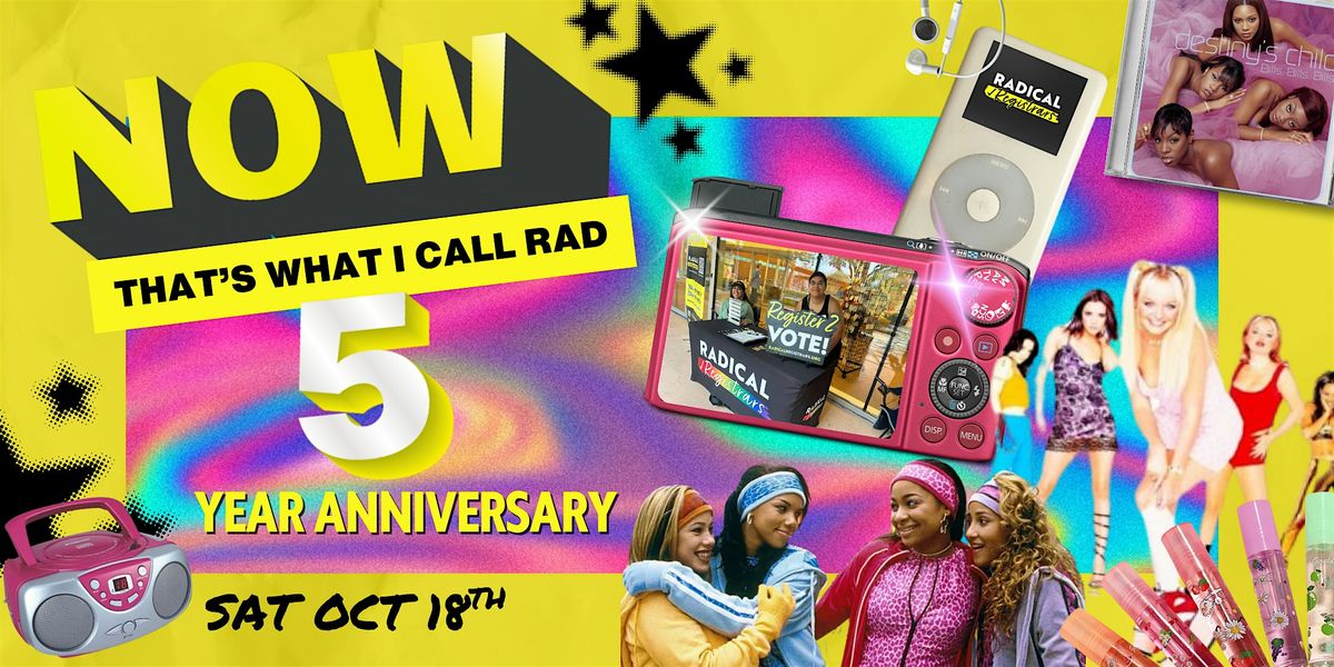 Radical Registrars 5th Anniversary Party