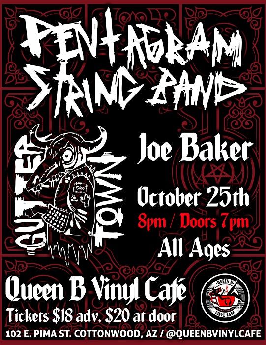 Pentagram String Band with Guttertown and Joe Baker