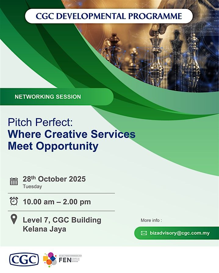 CGC Developmental Programme\u00ae Networking Session, 28 October 2025
