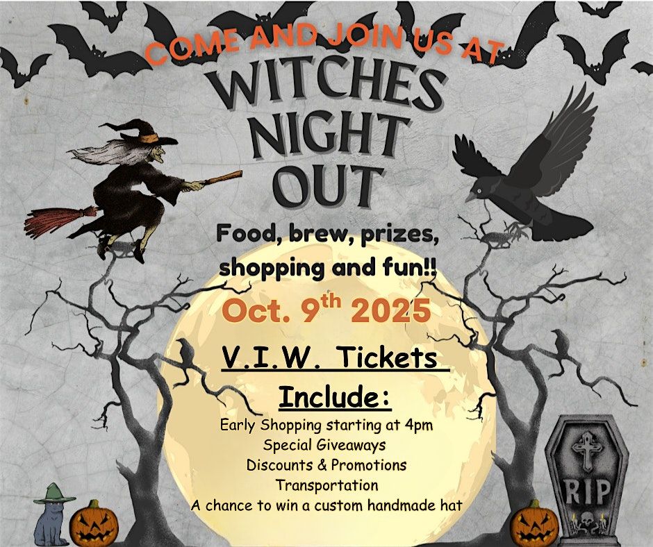 Columbia Witches Night Out V.I.W. Tickets