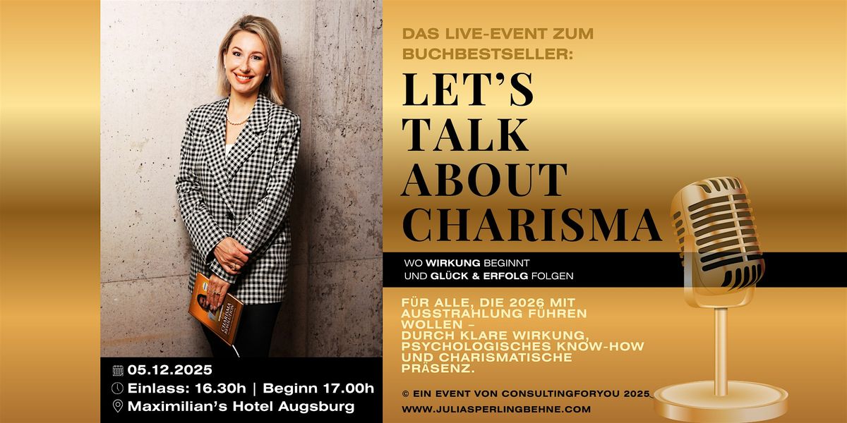 Let's Talk about Charisma