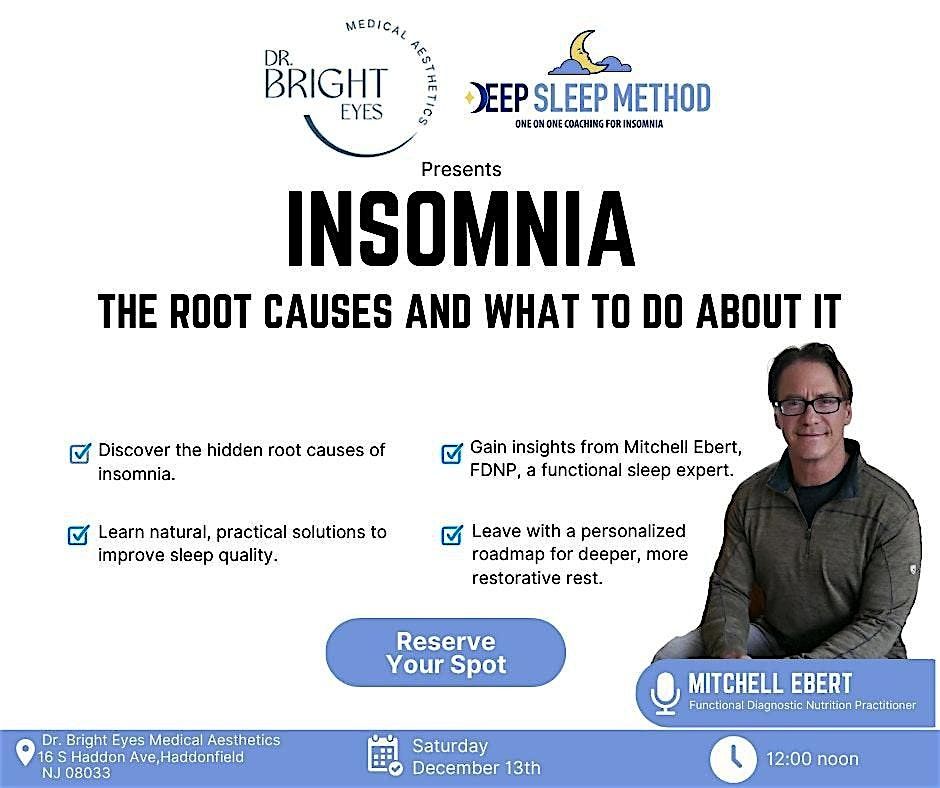 Insomnia - The root causes and what do to about it