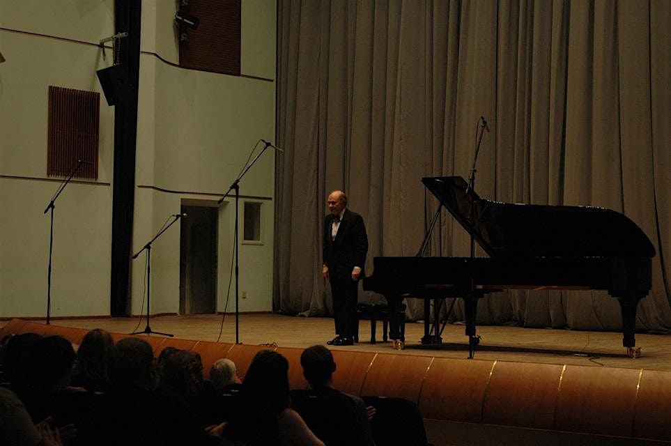 John Robilette plays the Steinway grand piano! (Music at 8 pm.)