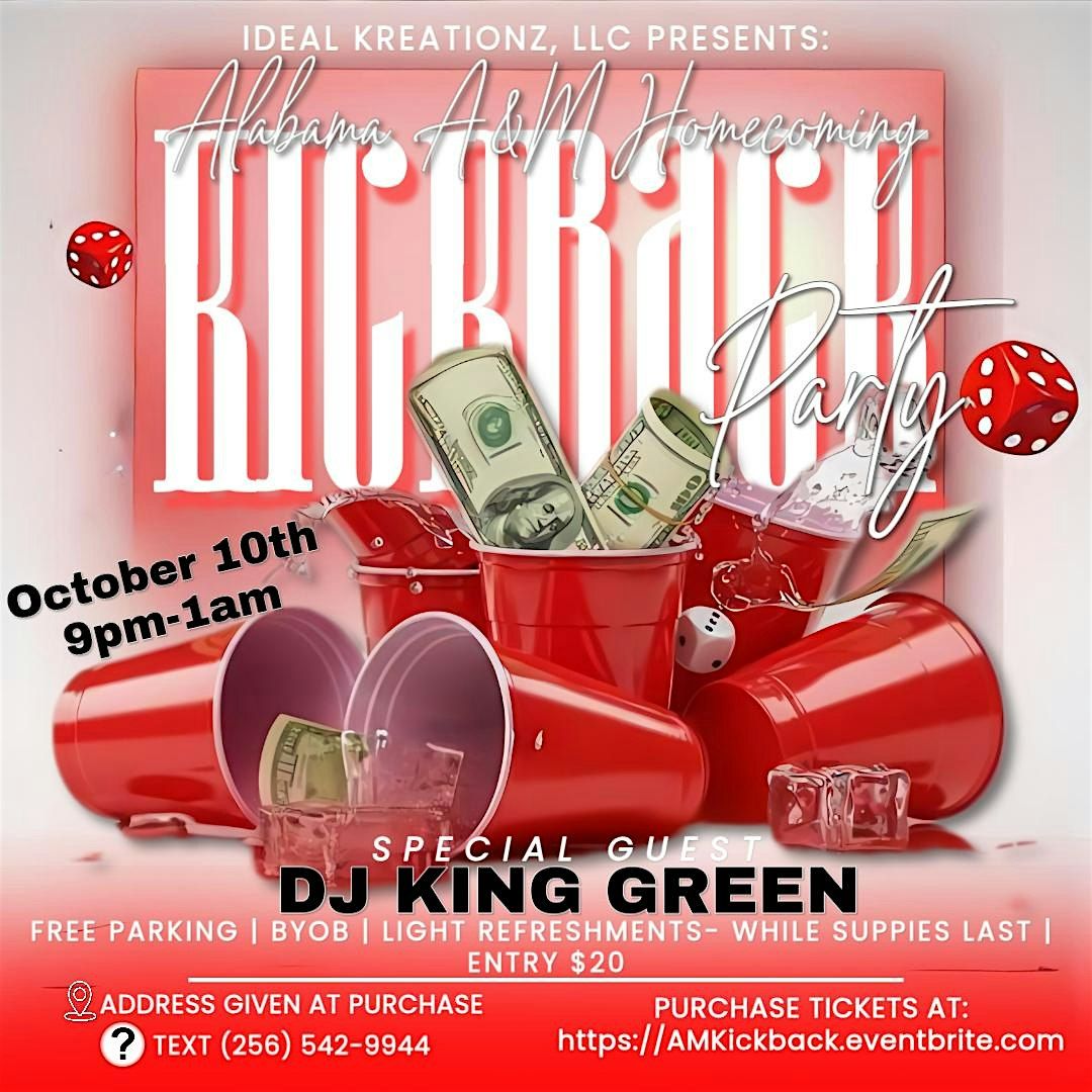 Alabama A&M Kickback Party