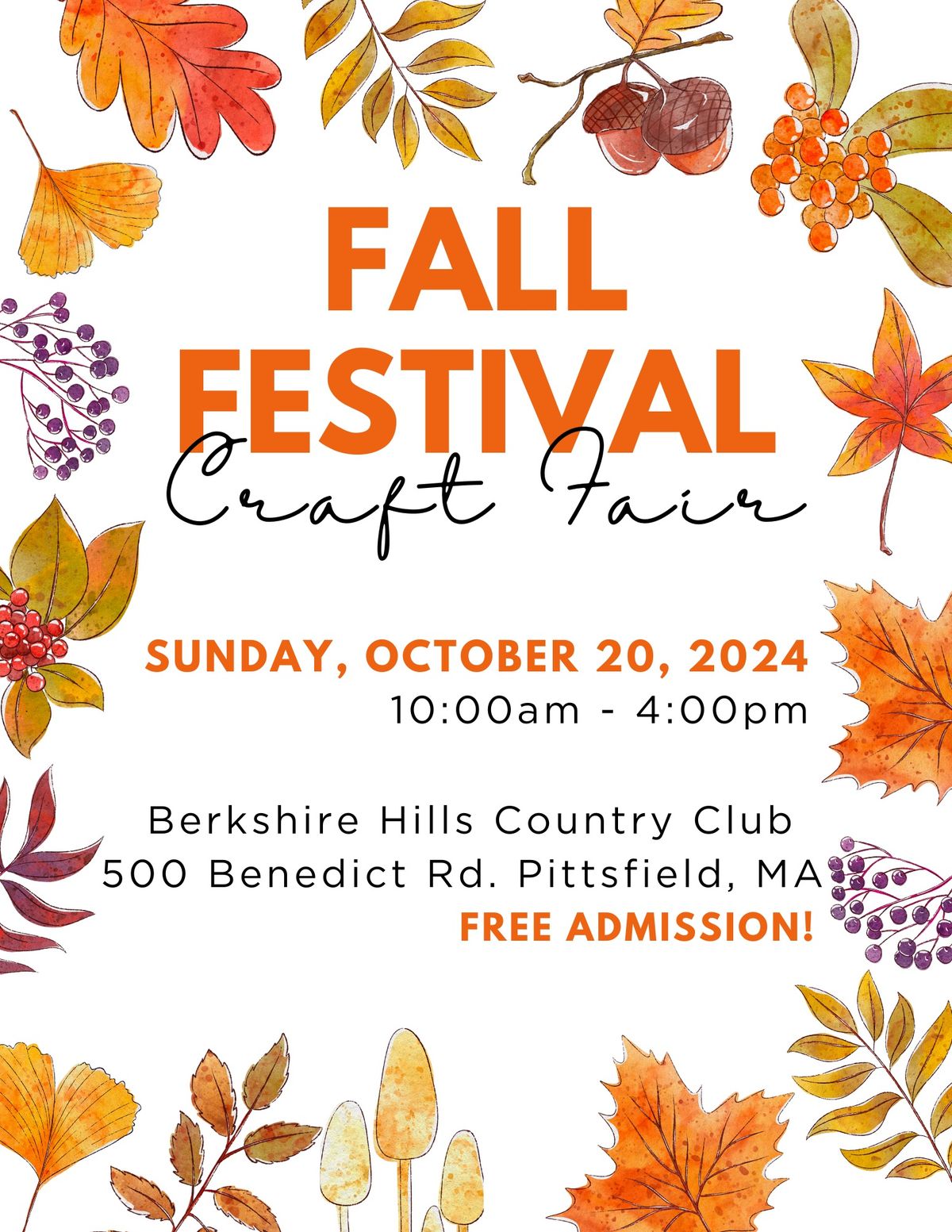 Fall Festival Craft Fair