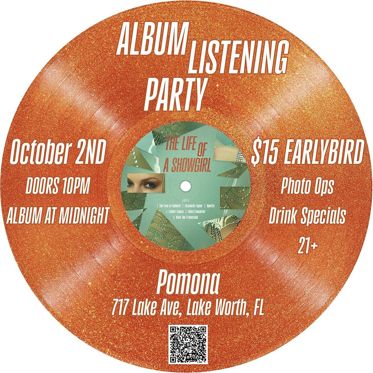 The Life Of A Showgirl Album Listening Party