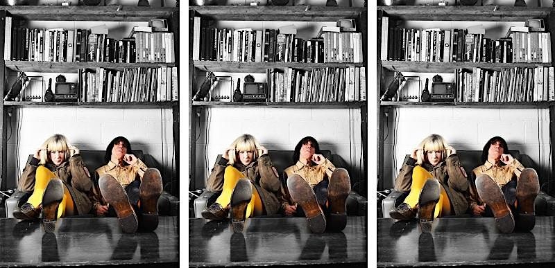 Cult DIY band The Lovely Eggs bring their book club LIVE to #Louder2025