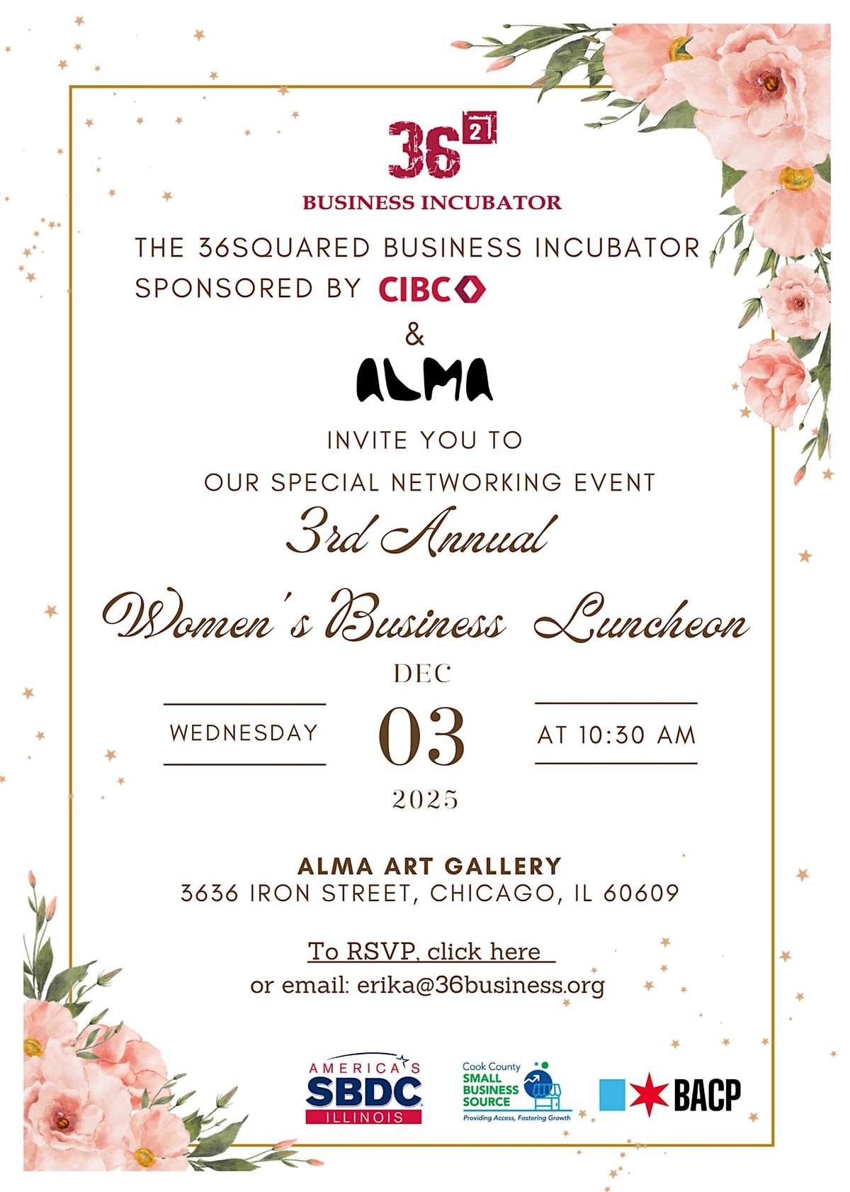 3rd Annual Women's Business Luncheon