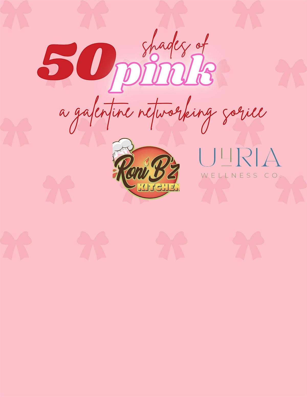 50 Shades of PINK: A Galentine Networking Soiree