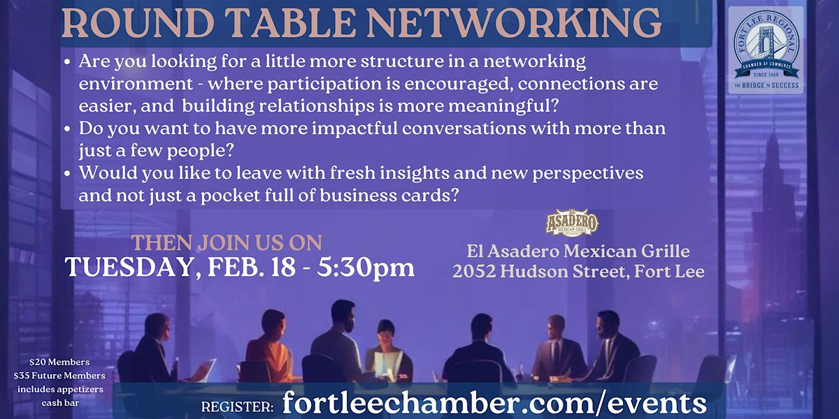 Round Table Networking