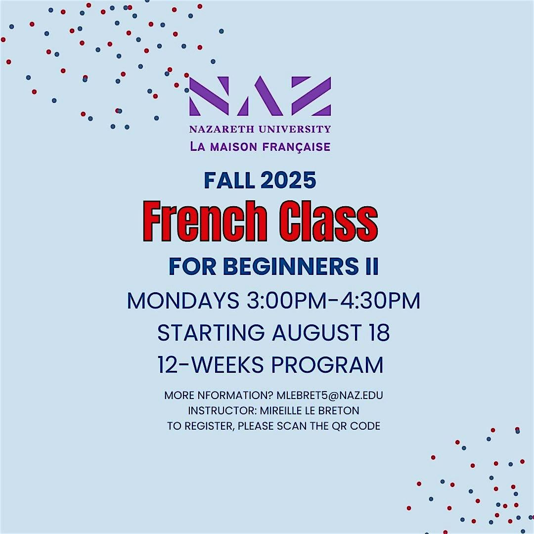 French For Beginners II Class