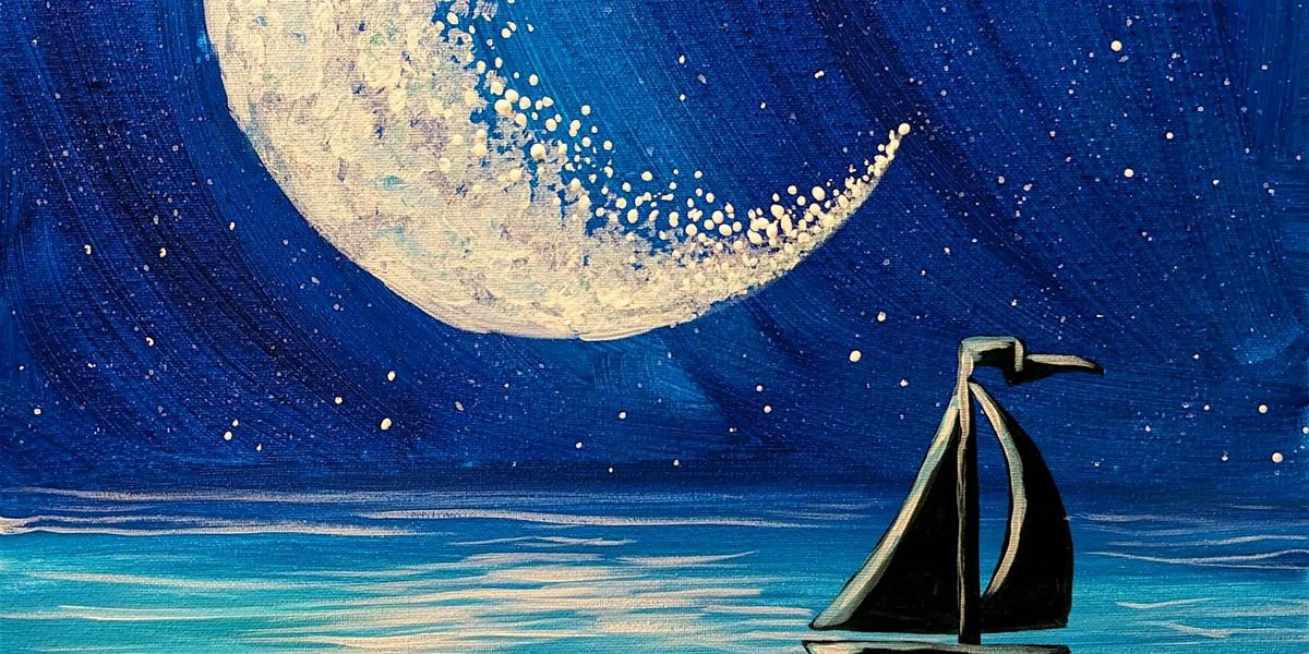 Moonlit Journey - Paint and Sip by Classpop!\u2122