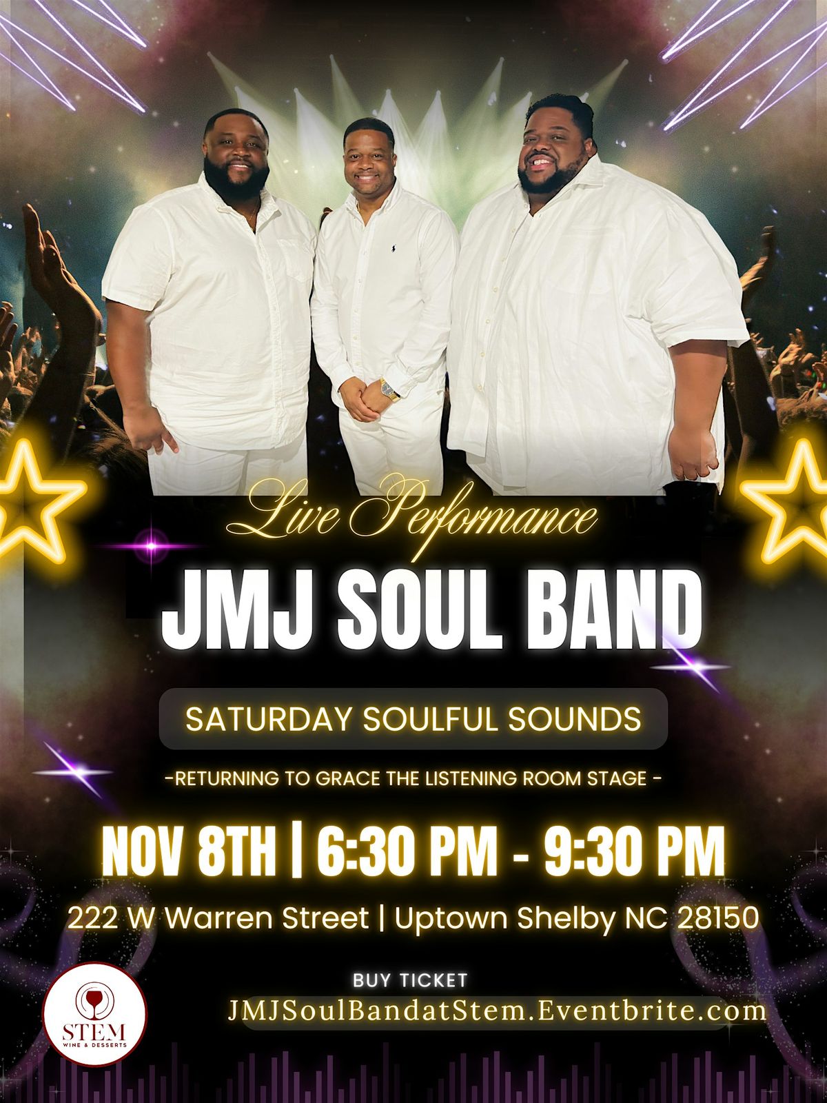 JMJ Soul Band: An Intimiate Concert Experience