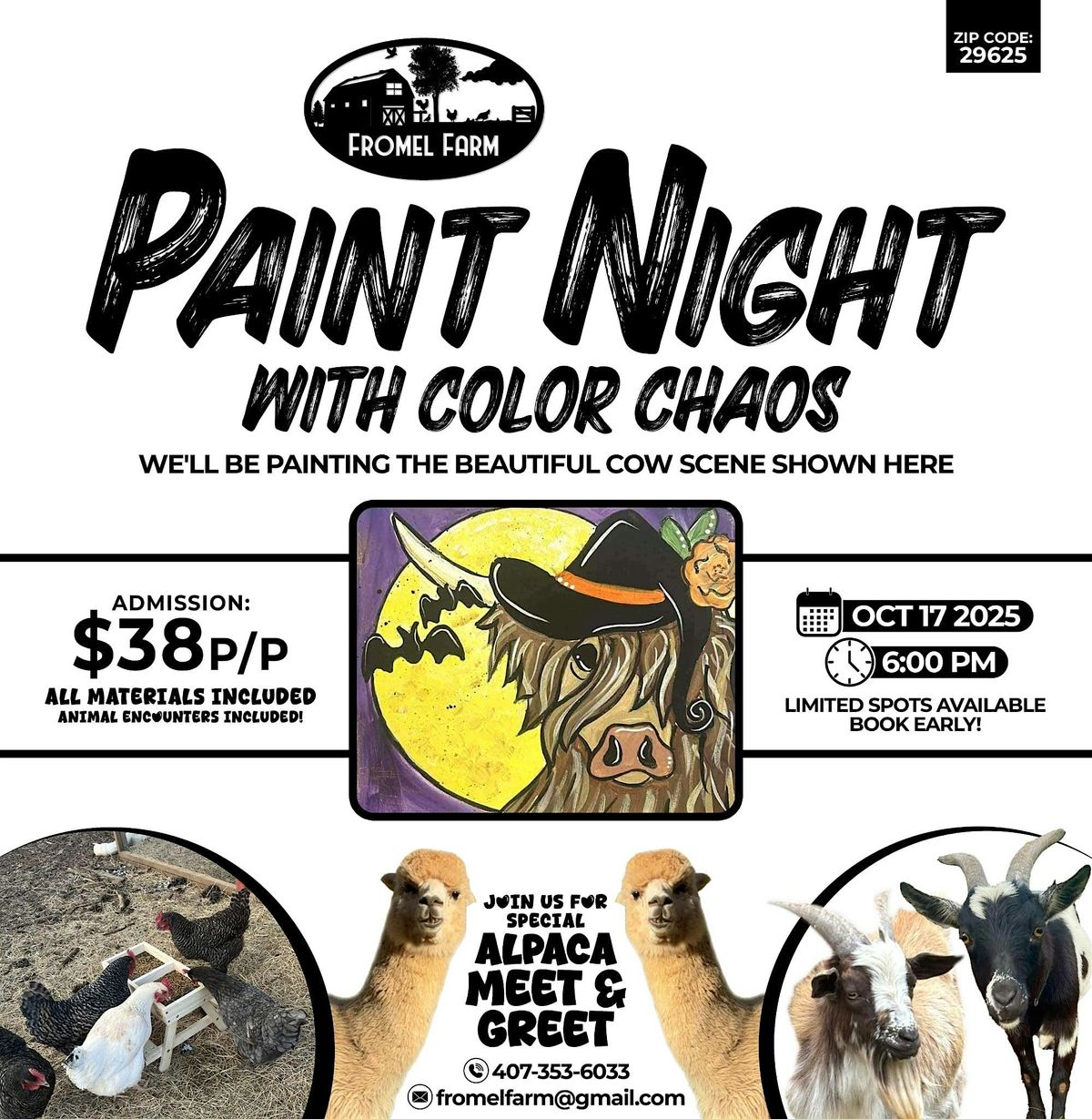 Paint Night at Fromel Farm