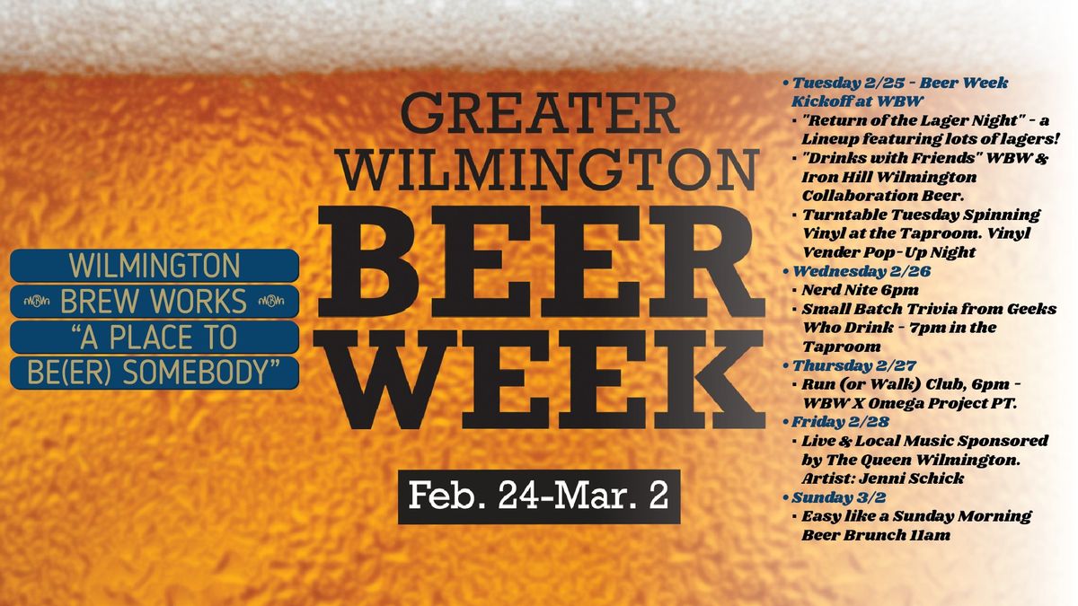 Wilmington Beer Week at WBW