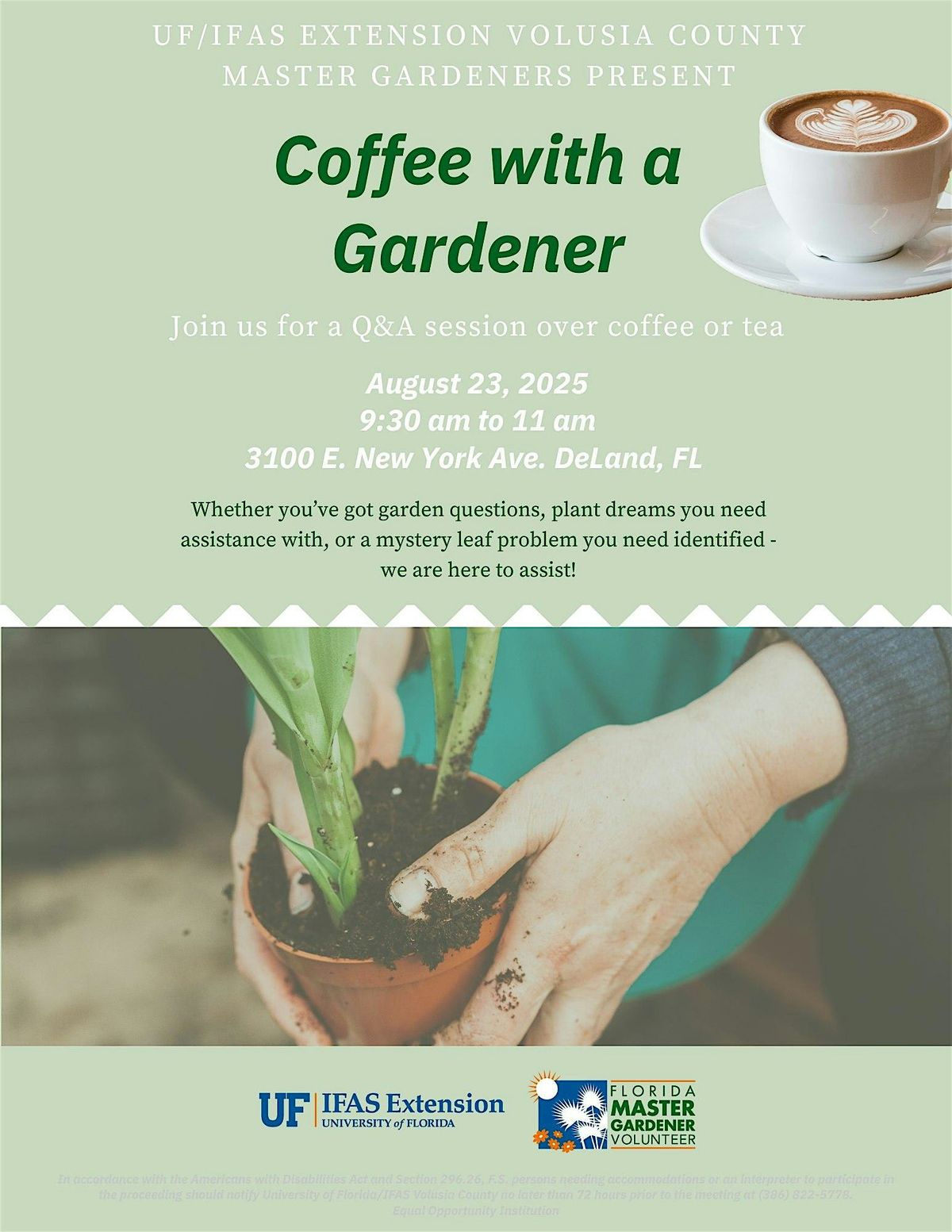 Coffee with a Gardener