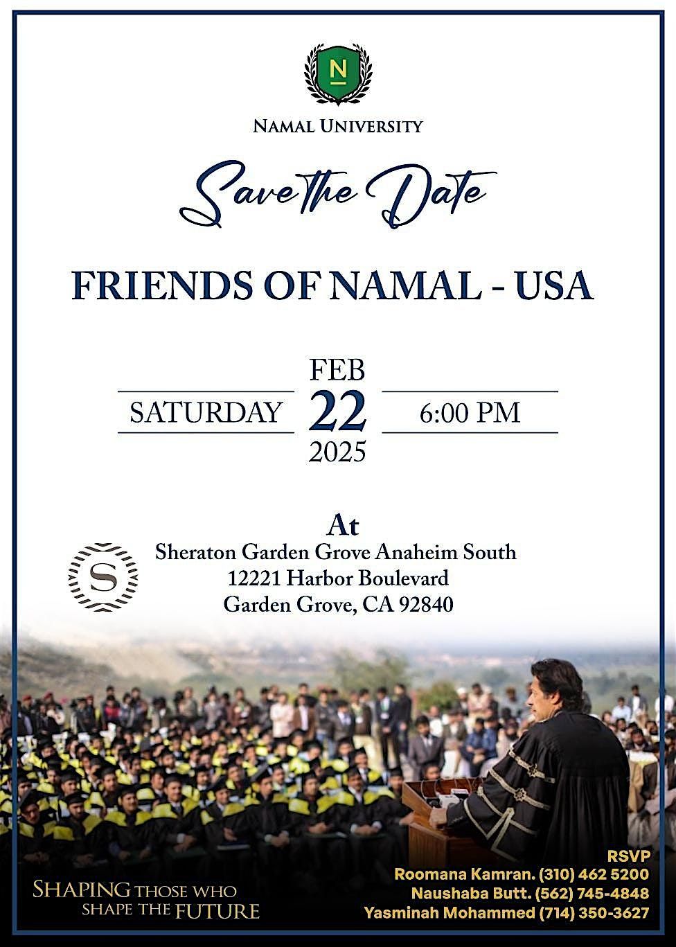 Namal Scholarship Fundraiser (California)