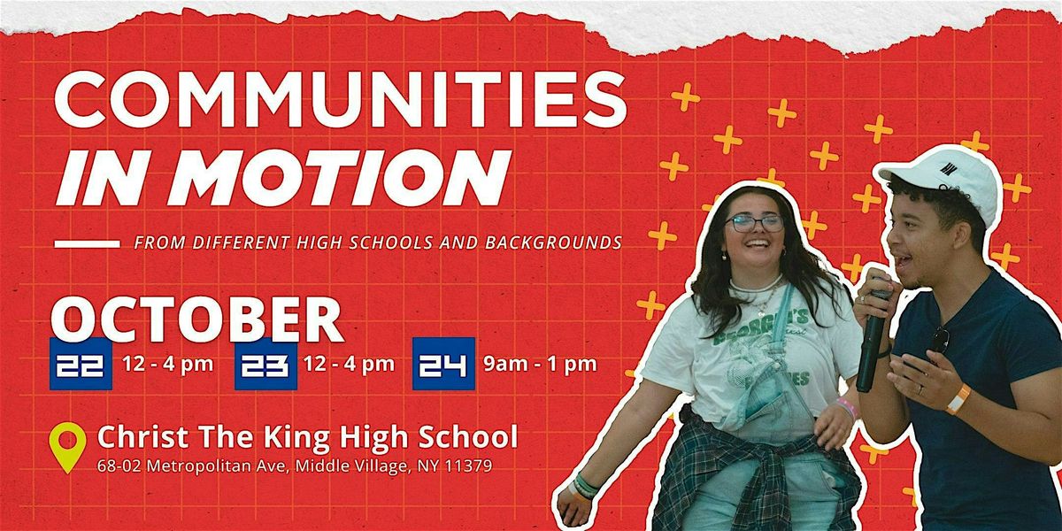 Communities in Motion