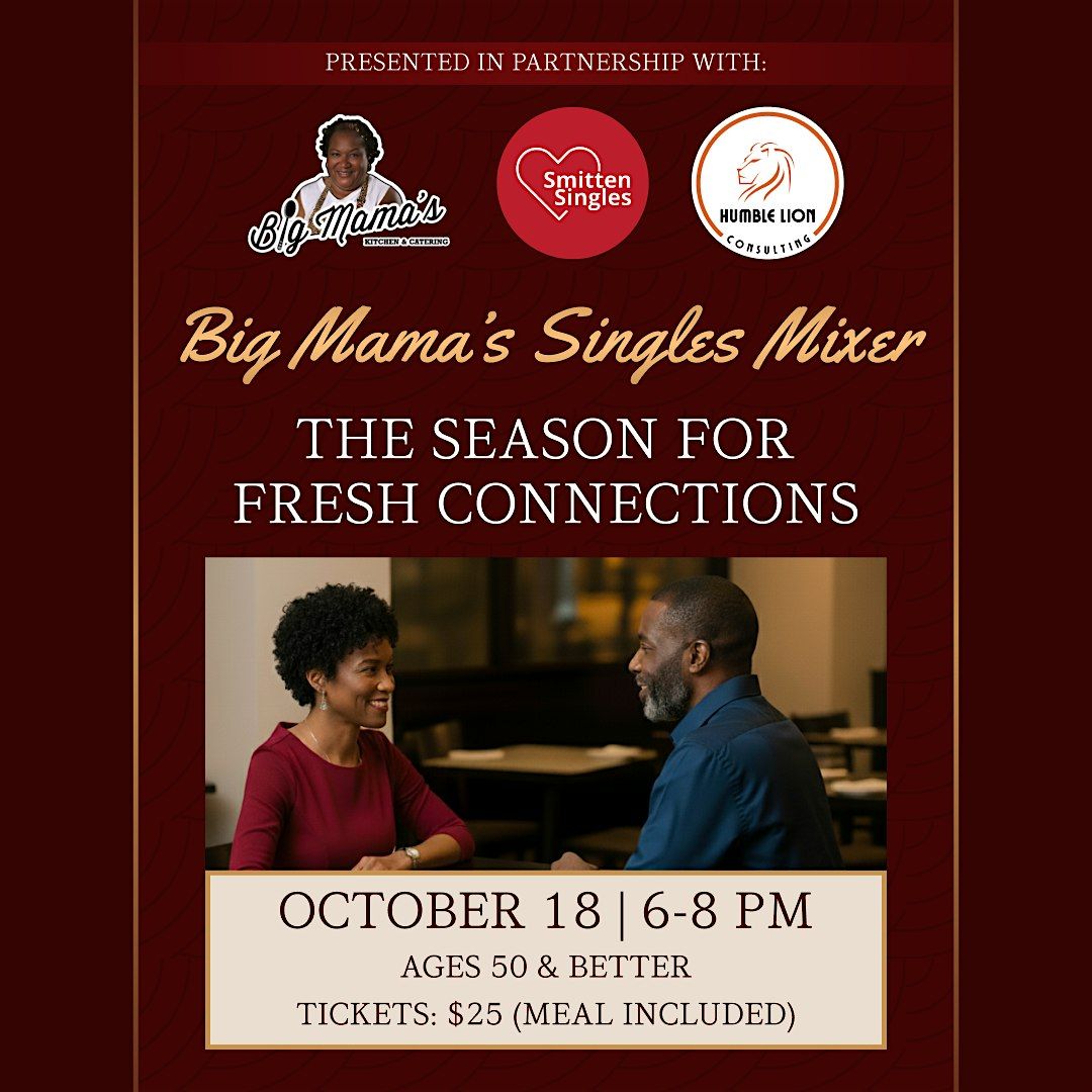 Big Mama's 50 & Up Singles Mixer