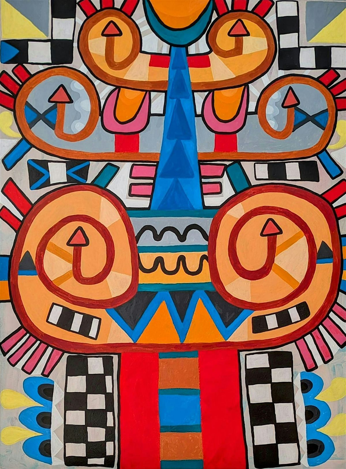 James Sanders and Conjuto  | Painter Anna Lentz