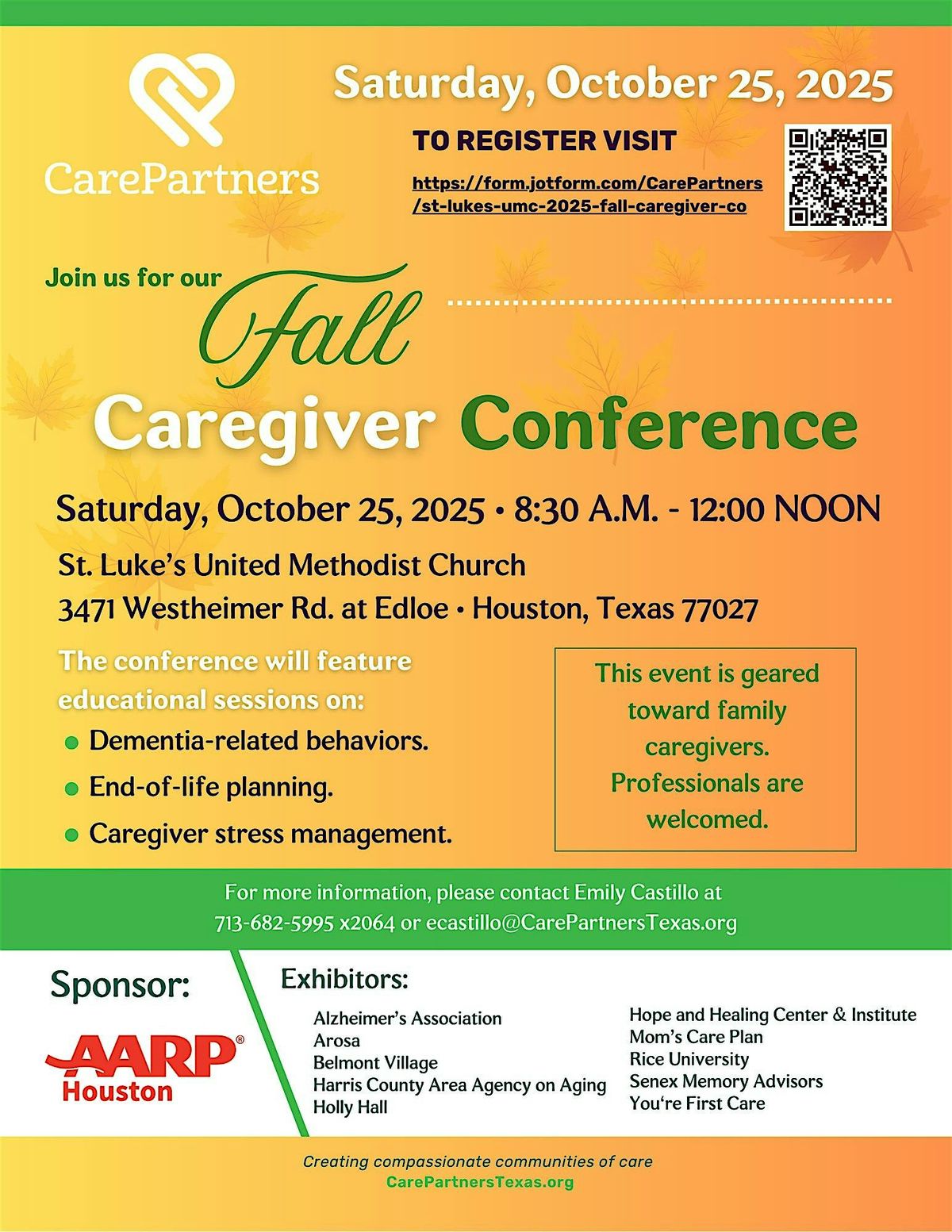 Fall 2025 Caregiver Conference