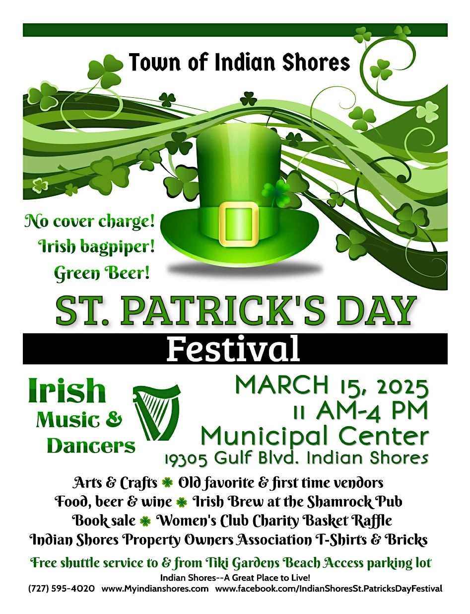 2025 Indian Shores St. Patrick's Day Festival