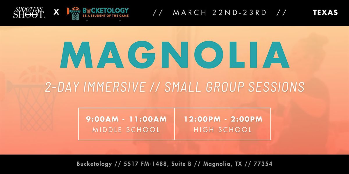 Magnolia, TX   - Shooting Clinic