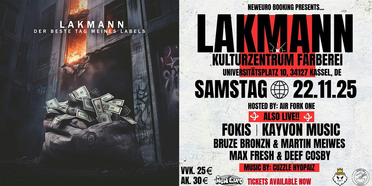Lakmann, Kayvon Music, Fokis, Performing Live!! - Kassel Germany
