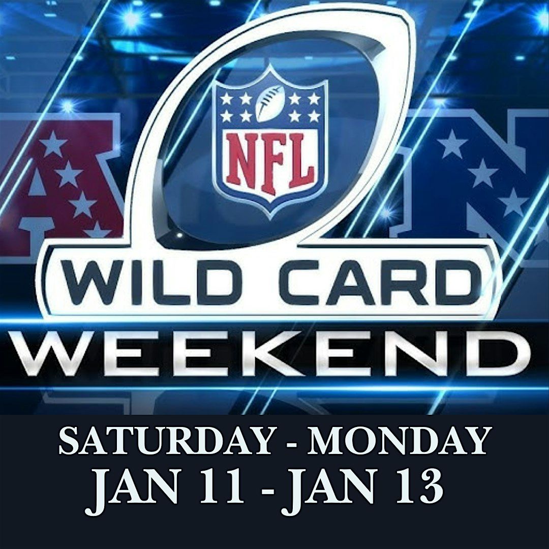 NFL Wild Card Weekend at Chako\u2019s Social - WATCH LIVE ON 15-FT SCREENS!