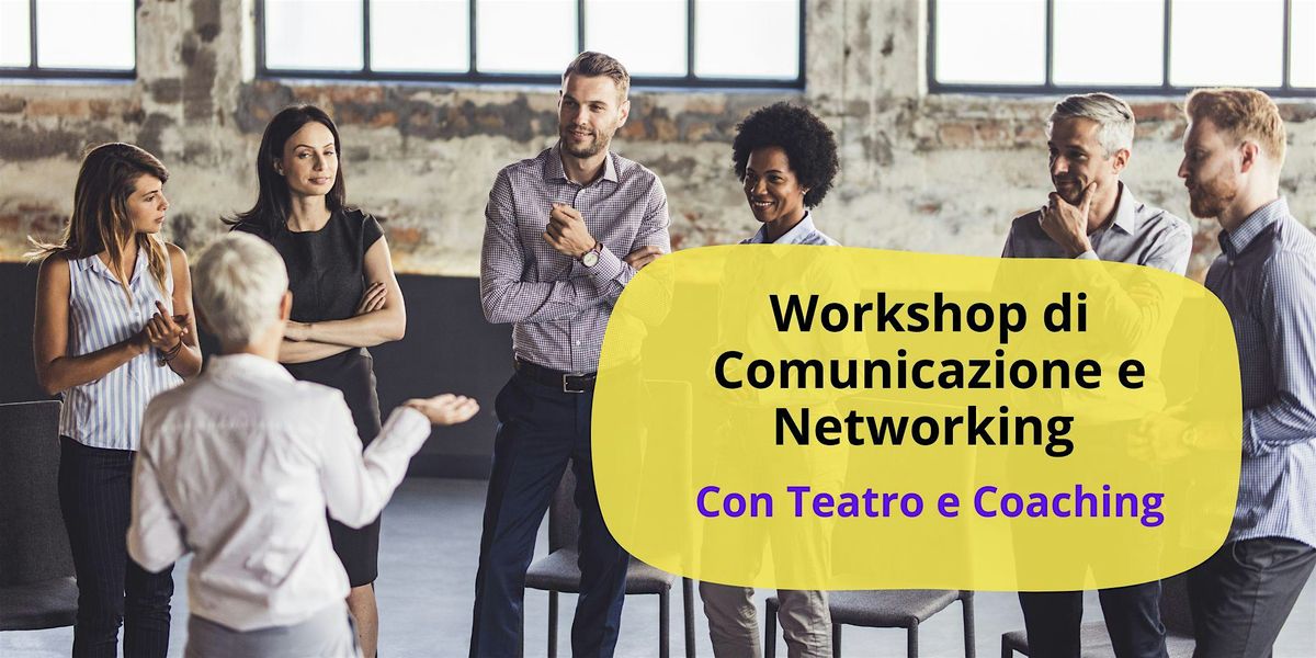 Workshop Intensivo che fonde coaching e tecniche teatrali