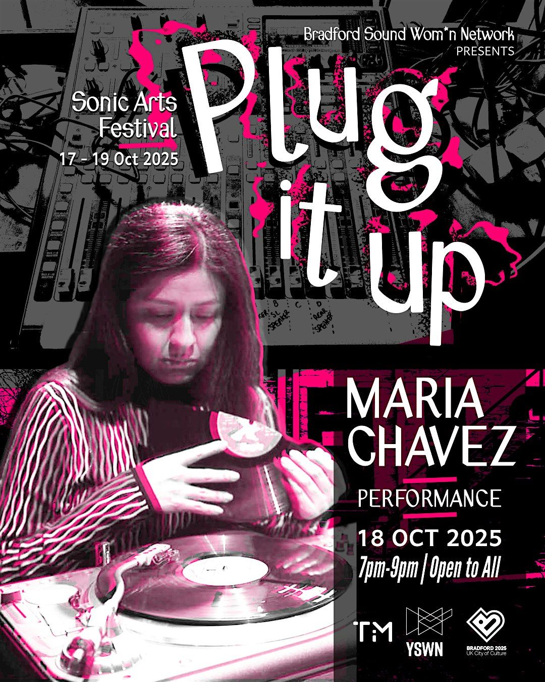 Plug it Up - Abstract Turntablism | Maria Ch\u00e1vez Performance
