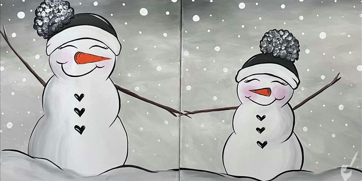 Snow Friends - Paint and Sip by Classpop!\u2122