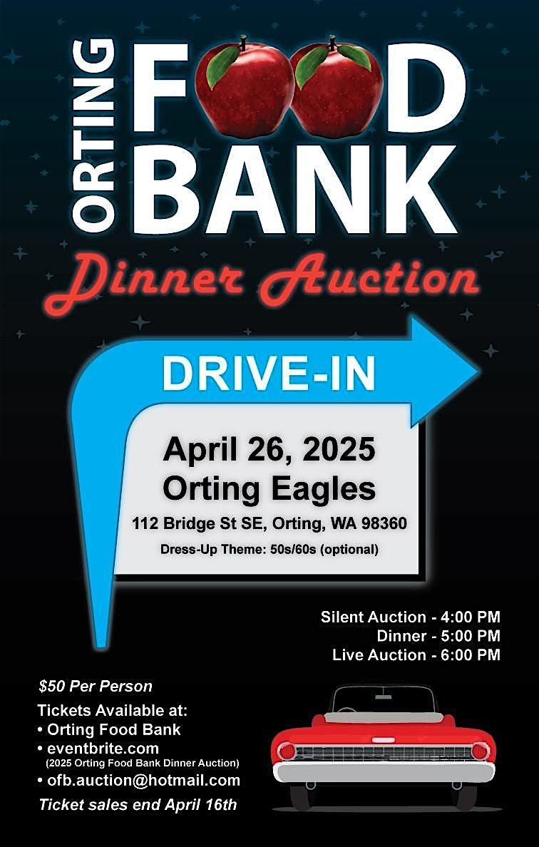 2025 Orting Food Bank Dinner Auction