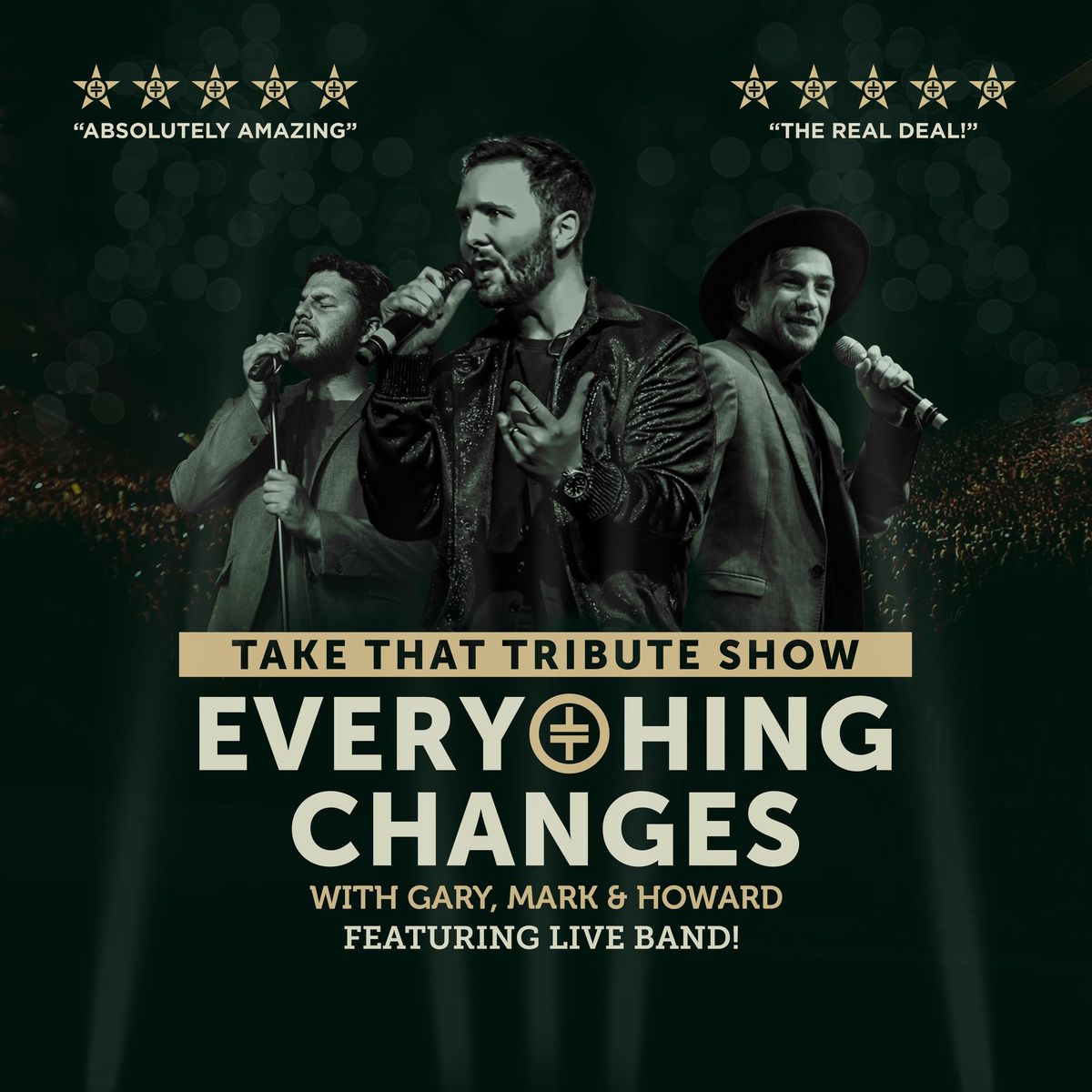 The Acorn, Penzance | Everything Changes - Take That Tribute Show