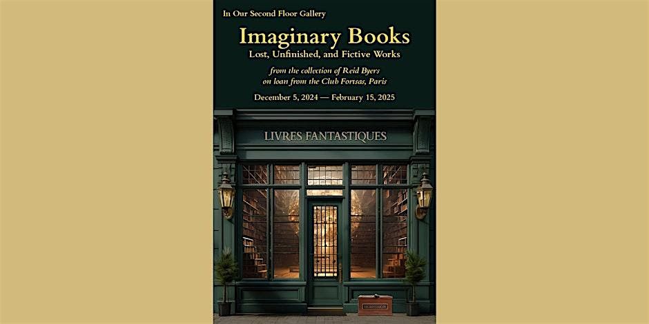 Imaginary Books: Bibliography Week Panel