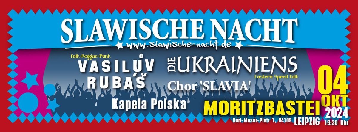 Slawische Nacht-Herbstparty mit Vasil\u016fv Rub\u00e1\u0161 (CZ) und Die Ukrainiens